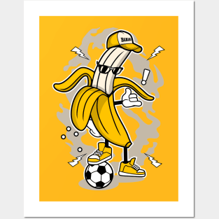 BANANA STREET SOCCER Posters and Art